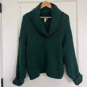 Anthropologie S Green Knit Sweater